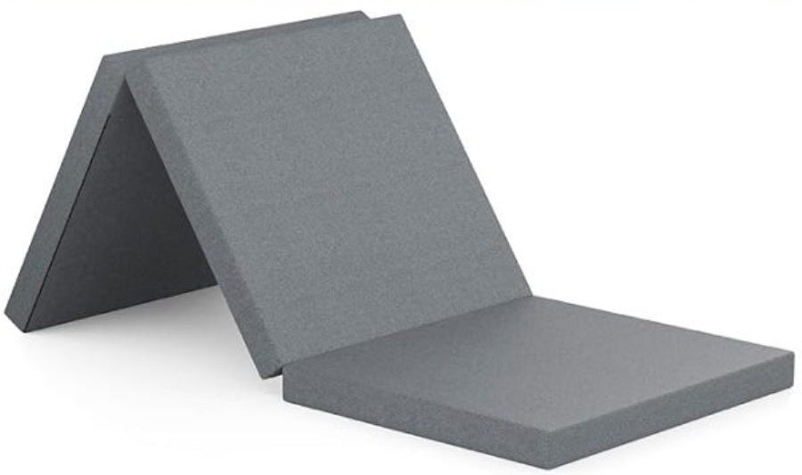 Sleepinmat Soft Collection Folding Mattress 72x36x3 Inch Portable & Space Saving High Density Foam Bed Mattress (Foam)