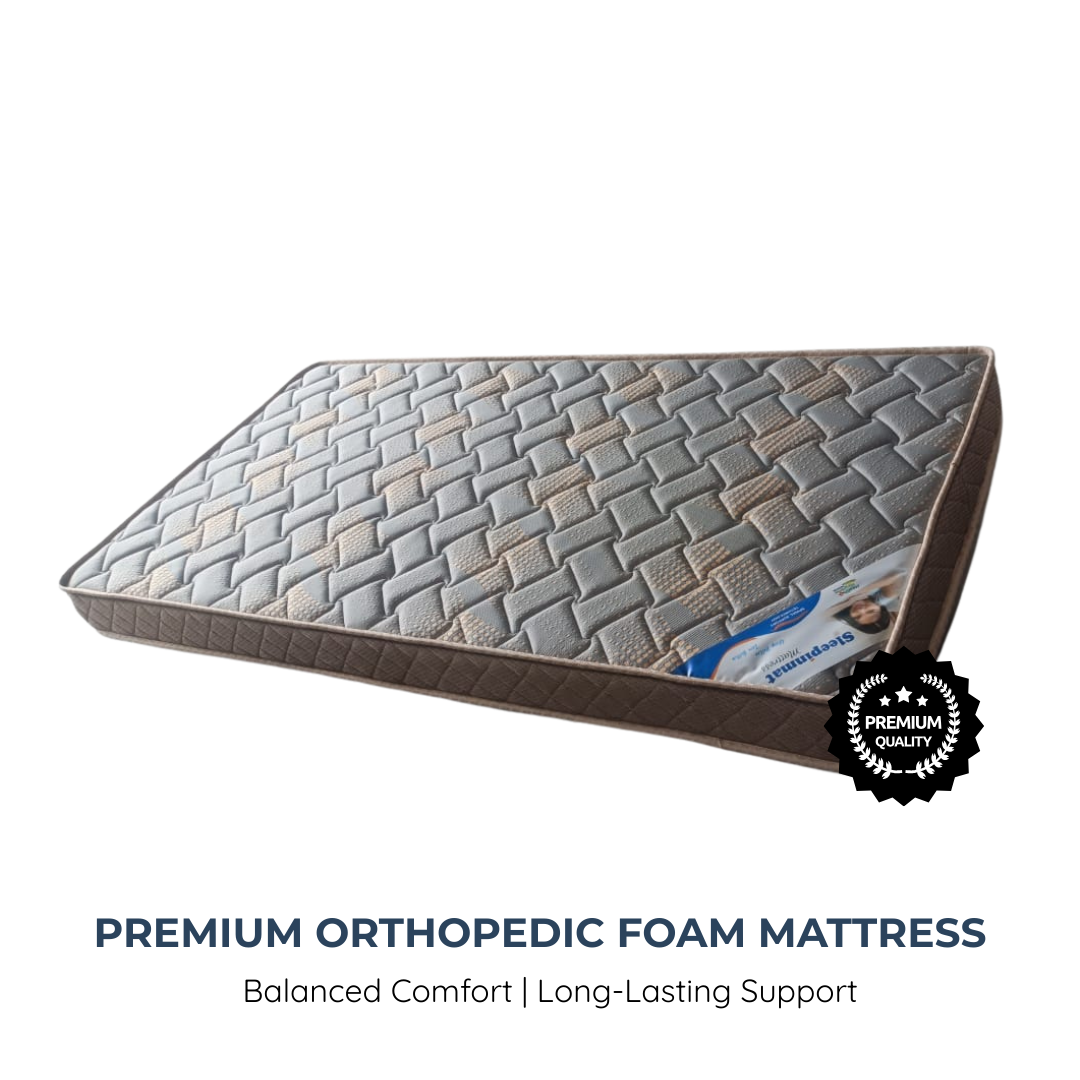 Sleepinmat Orthosofty Foam Mattress 72x35x6 Inch - Pressure Relief & Comfort ( Softy Foam + Bonded) (7 Years Warranty)