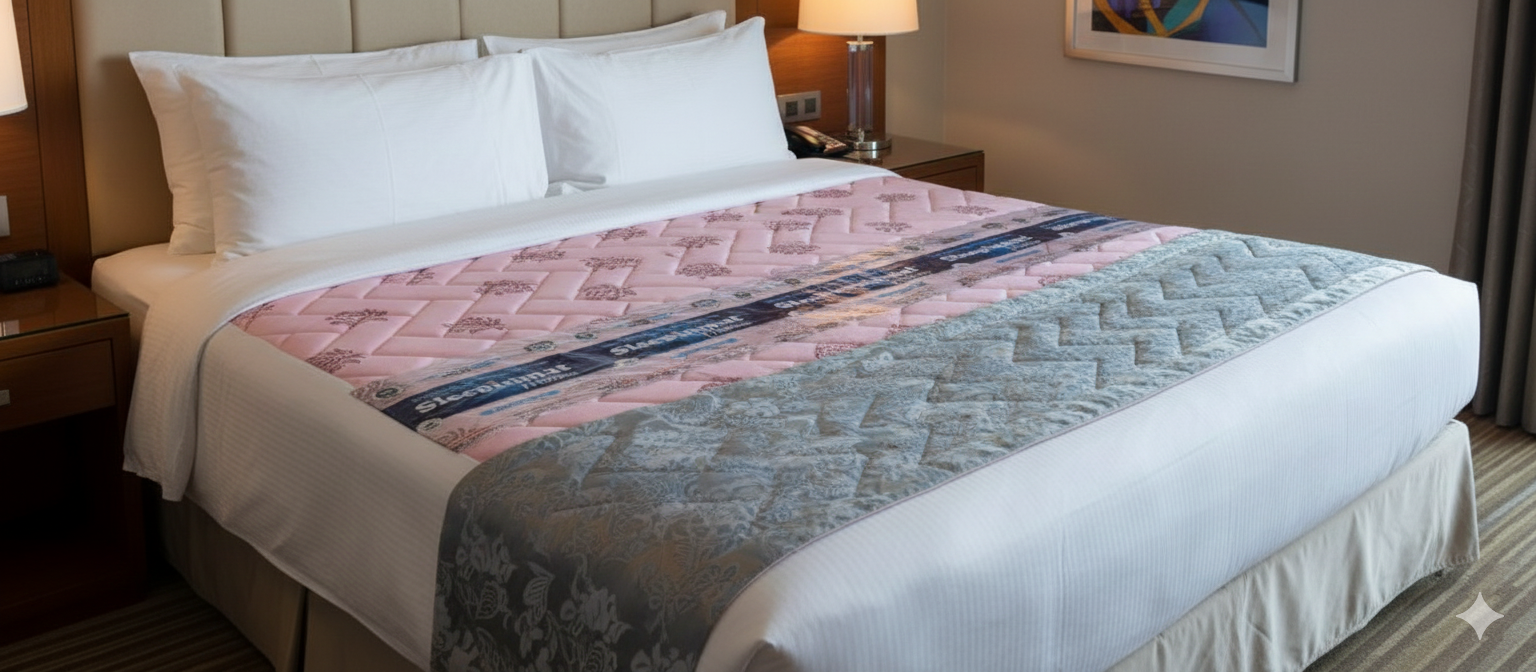 Sleepinmat Sleep Memo Mattress 72x72x8 Inch ( Memory Foam + High Density Foam + Bonded Foam) Back Pain Relief Advance Comfort (10 Years Warranty)