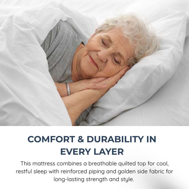 Sleepinmat Pure Latex Mattress 72x72x6 Inch ( Only Latex ) Back Pain Relief Super Advance Comfort ( 15Years Warranty)