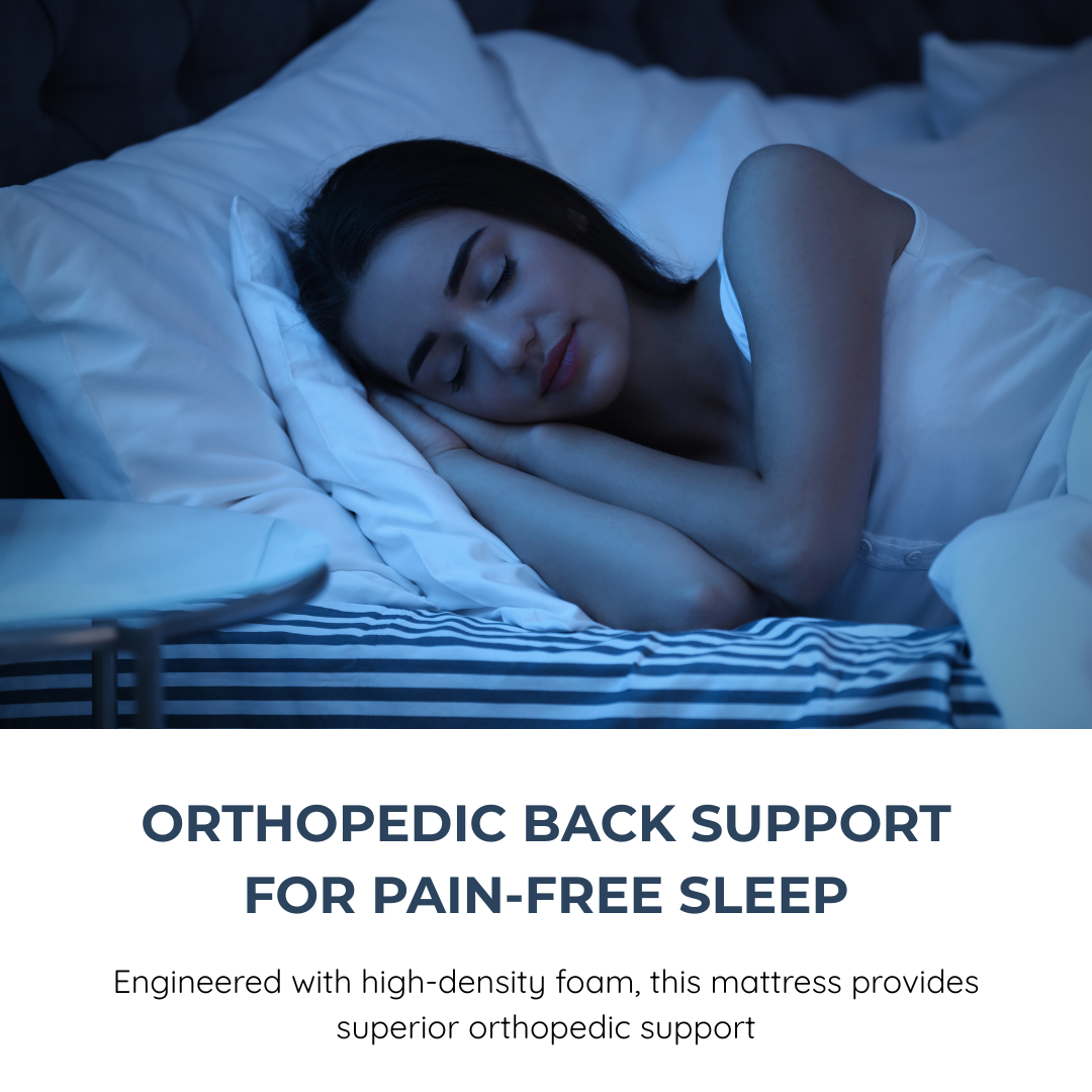 Sleepinmat Orthosoft Mattress 72x48x6 Inch - Pressure Relief & Comfort (Foam +Bonded)