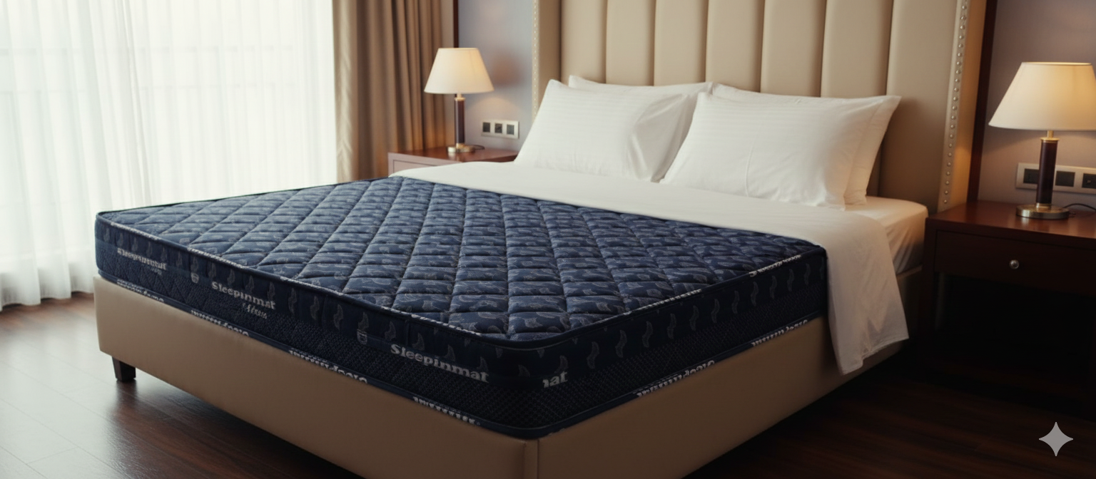 Sleepinmat Soft Collection Pure Foam Mattress 72x72x6 Inch Portable & Space Saving High Density Foam Bed Mattress (Foam)