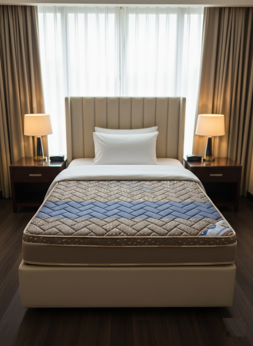 Sleepinmat Spring Mattress 72x36x8 Inch for Back Support & Sleeping Comfort With Spring Mattress