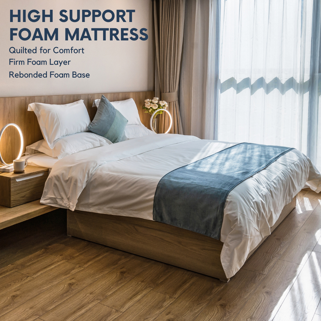 Sleepinmat Soft Collection Pure Foam Mattress  72x48x6 Inch  Portable & Space Saving High Density Foam Bed Mattress (Foam)