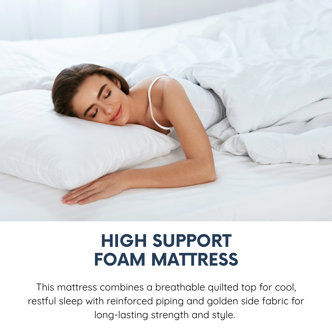 Sleepinmat Soft Collection Pure Foam Mattress  72x72x8 Inch ? Portable & Space Saving High Density Foam Bed Mattress (Foam)