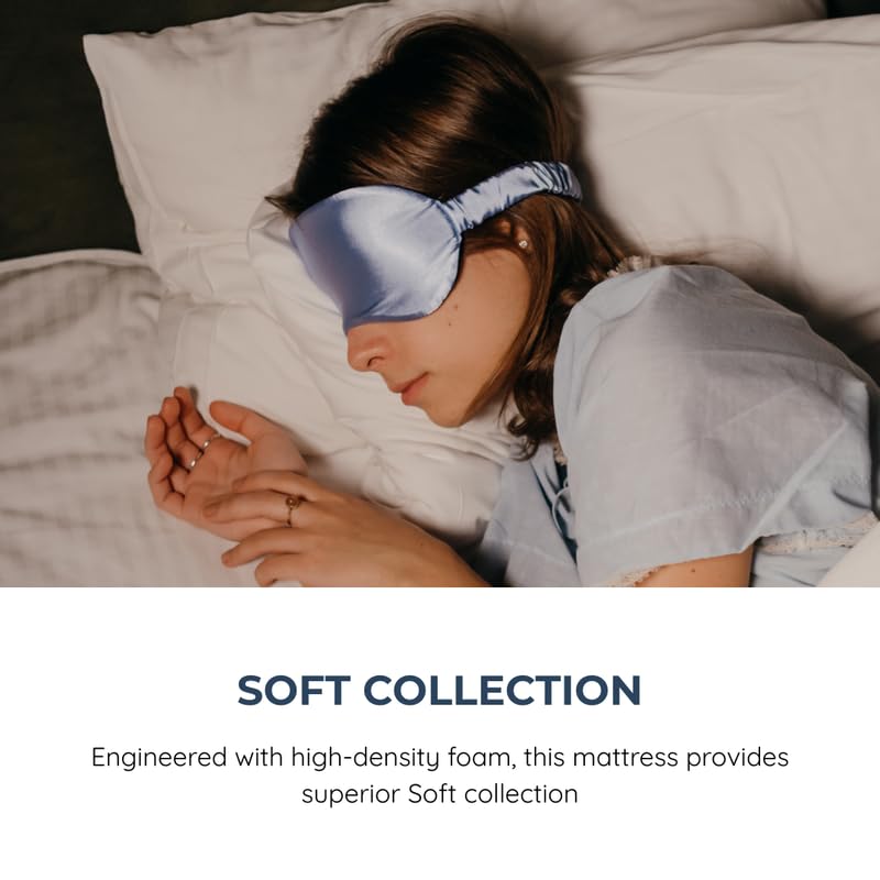 Sleepinmat Pure Latex Mattress 72x72x6 Inch ( Only Latex ) Back Pain Relief Super Advance Comfort  ( 15Years Warranty)