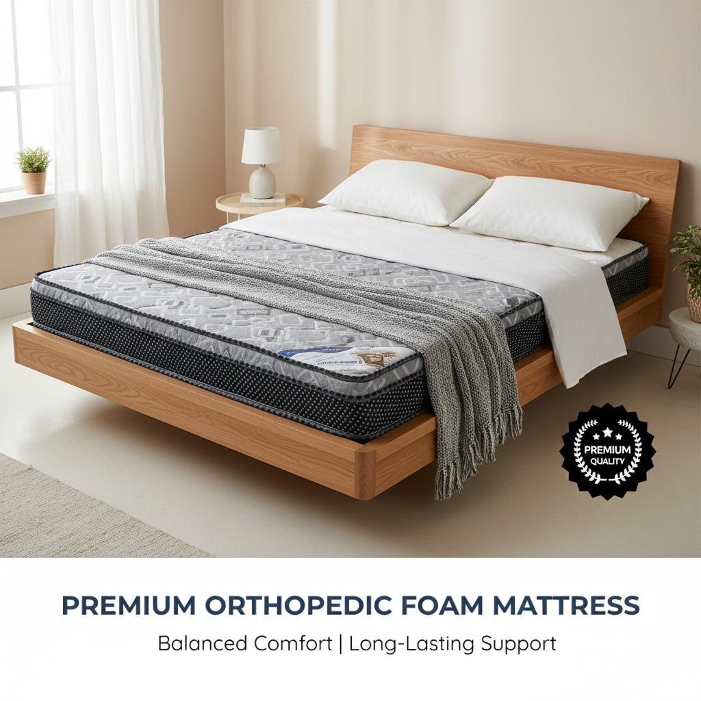 Sleepinmat Soft Collection Pure Foam Mattress  72x48x6 Inch  Portable & Space Saving High Density Foam Bed Mattress (Foam)