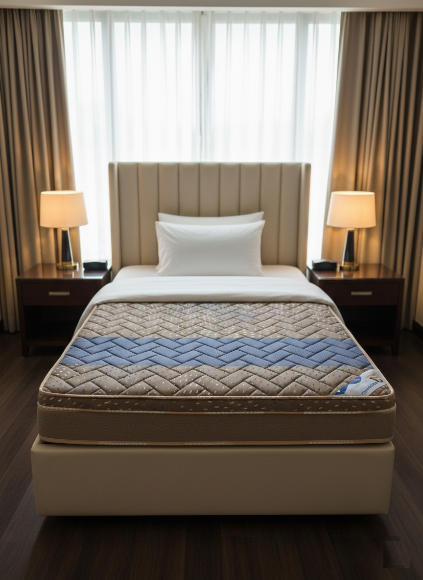 Sleepinmat Orthosofty Foam Mattress 72x35x6 Inch - Pressure Relief & Comfort ( Softy Foam + Bonded) (7 Years Warranty)